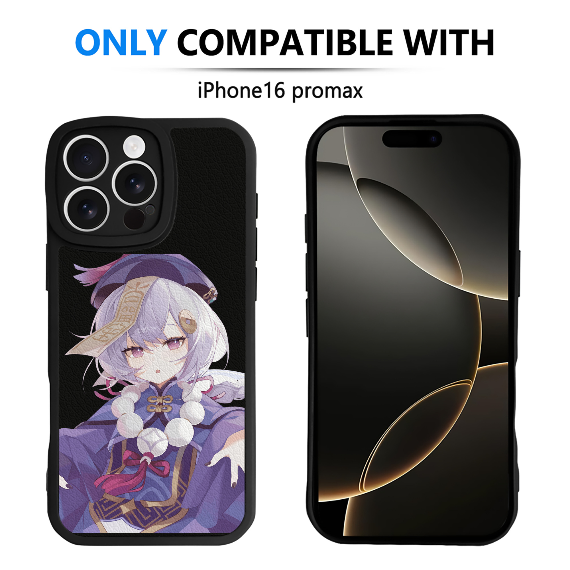 げんし神 七七 なな  genshin Nana 【iPhone 16シリーズ対応】シリコンスマホケース（レザー調） 材質：シリコン